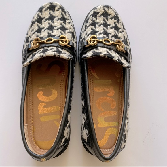 Circus Sam Edelman Deana Bit Lug Houndstooth Loafer - Picture 2 of 8